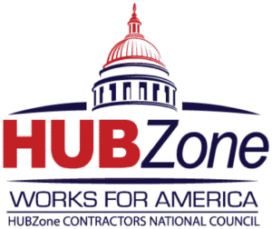 Iuvo Systems – Member of the HUBZone Council Iuvo Systems logo alongside the HUBZone Council emblem, representing membership and commitment to HUBZone business development.