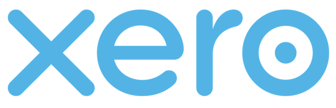 Xero blue logo spelled out