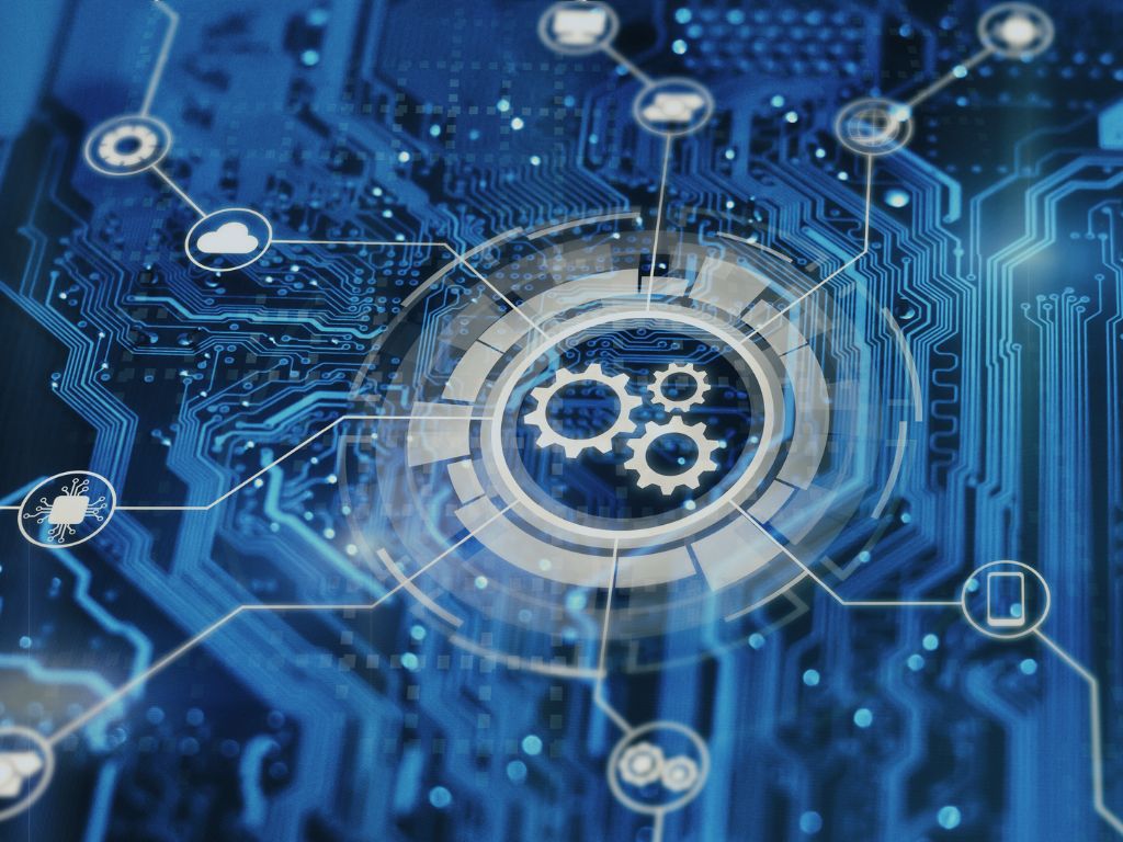 SaaS and Software industries served cog and cloud icons