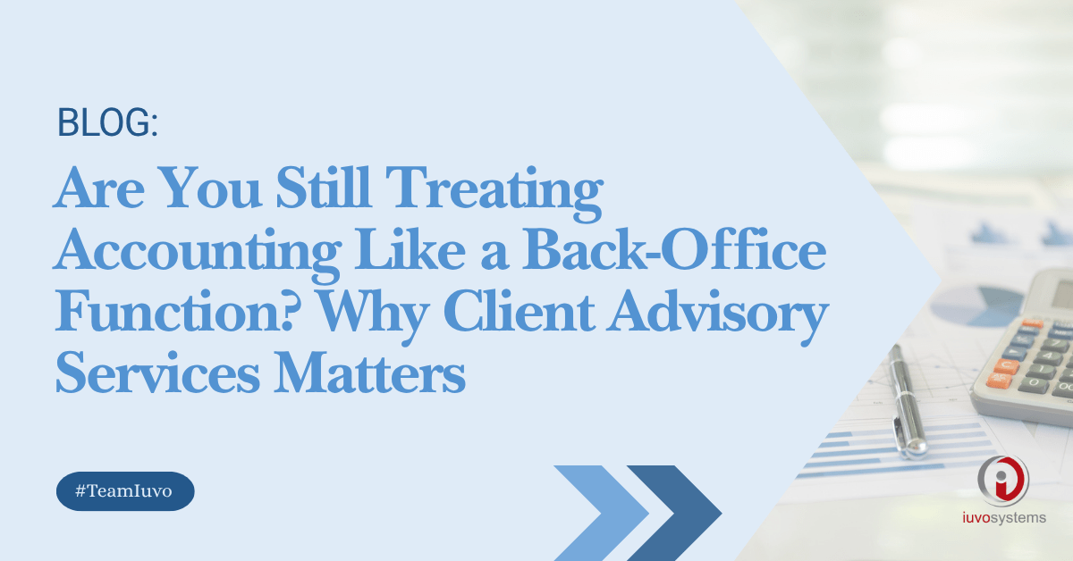 Client Advisory Services for government contractors focused on moving beyond back-office accounting
