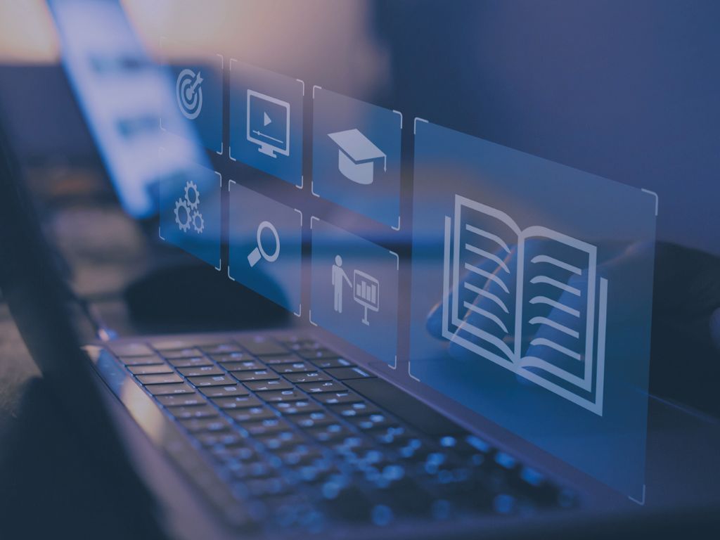 Training with educational icons