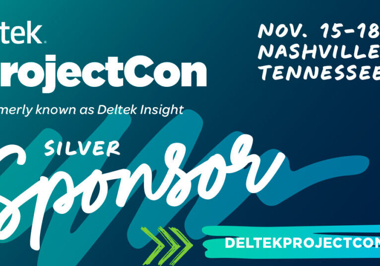 Deltek ProjectCon Silver Sponsor Banner image