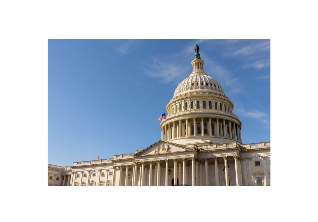 U.S. Capitol Building in Washington, D.C., representing federal fiscal year-end and government contracting opportunities.