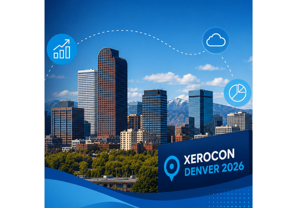 Xerocon Denver 2026 featured image highlighting automation, reporting, and connected systems for organizations leveraging Xero accounting services.